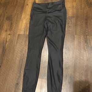 Athleta high rise shine espresso leggings S NEW